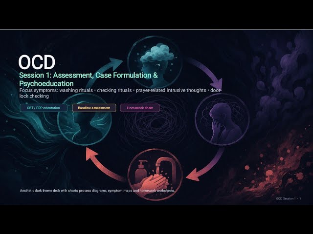 Sess# 1 OCD ( Assessment and case formulation) 