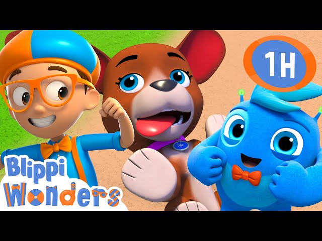 Who’s a good little pup? 🐶✨ | Blippi Wonders Educational Videos for Kids