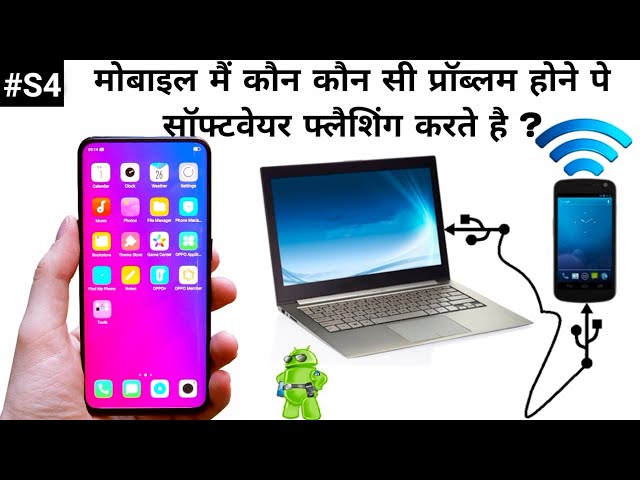 Software Problem Mobiles | Software flashing is done when there are problems in the mobile.