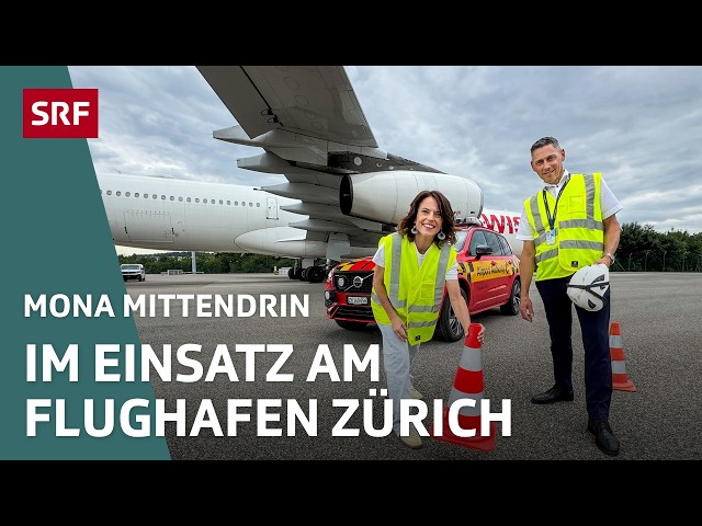 Am Flughafen Zürich – Präzision hinter den Kulissen | Mona mittendrin | SRF
