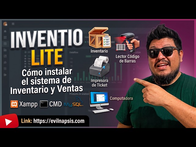 Descargar e Instalar Inventio Lite Sistema de Inventario PHP MySQL v5