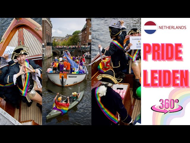 Abbraccia la Diversità: Protesta LGBTQ al Leiden Pride Parade in Realtà Virtuale