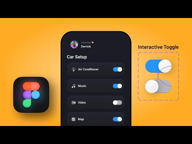 How to Create Interactive Toggle Switch in Figma