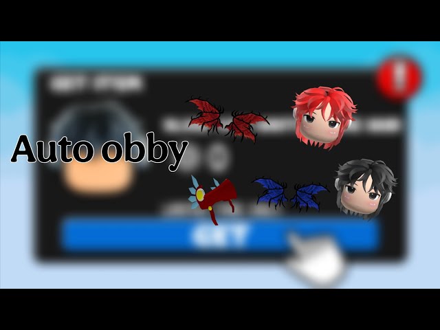 FREE ITEMS Obby! [AFK or Play] [Auto obby] [limited ugc]