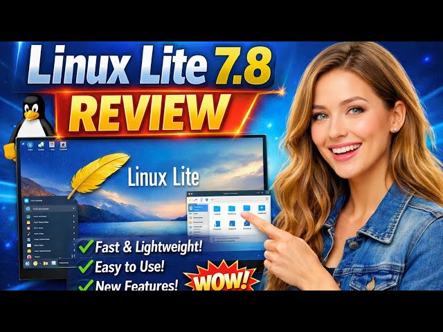 Linux Lite 7.8 Review — GTK4 Rewrites, Ubuntu 24.04.3 & Kernel 6.8