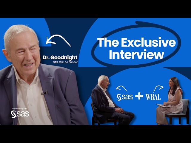 WRAL presents: SAS at 50, exclusive with CEO Jim Goodnight