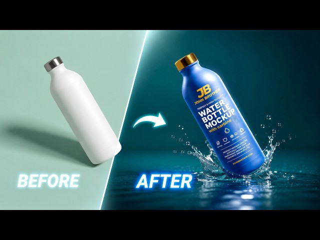 Photoshop Tutorial: Realistic Product Label Blending