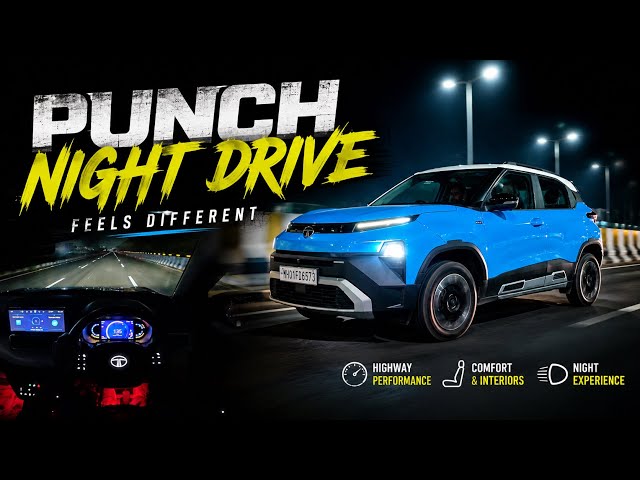 Tata Punch 2026 Night Drive Review: Headlamps, Interiors & Performance?