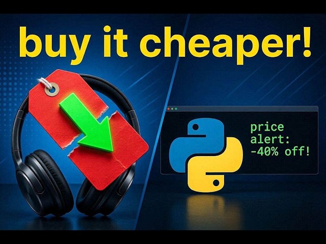 How To Build A Free Price Drop Monitor In Python ✨🛍️