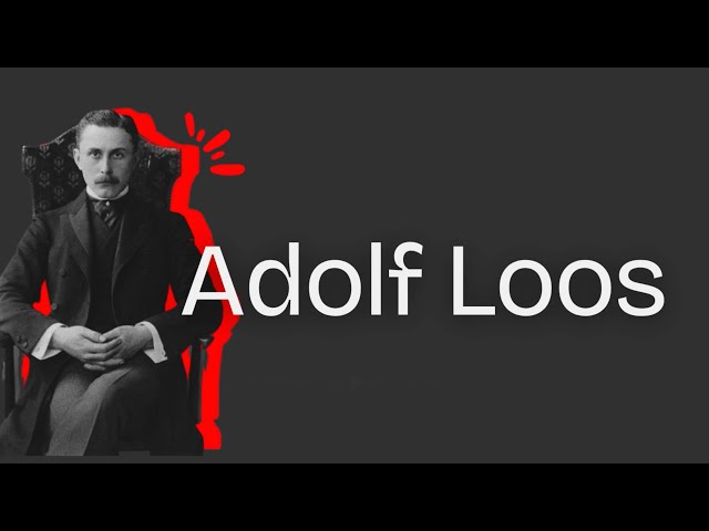 Adolf Loos Architecture - Publications and Design Ideas