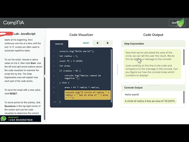 22.3.7 - JavaScript - Lab