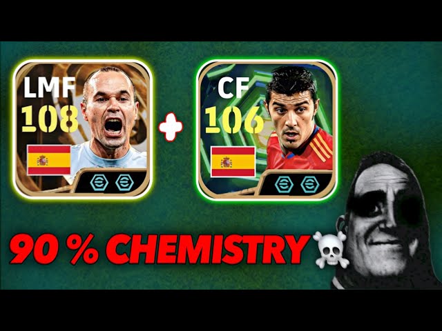 THIS DUO IS UNFAIR TO USE 🥶 INIESTA + VILLA💥 Efootball 26 Mobile