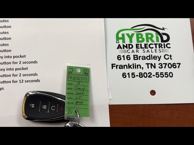 How to program a 2017+ Chevy Volt or Bolt key FOB. Real instructions that actually work! ￼