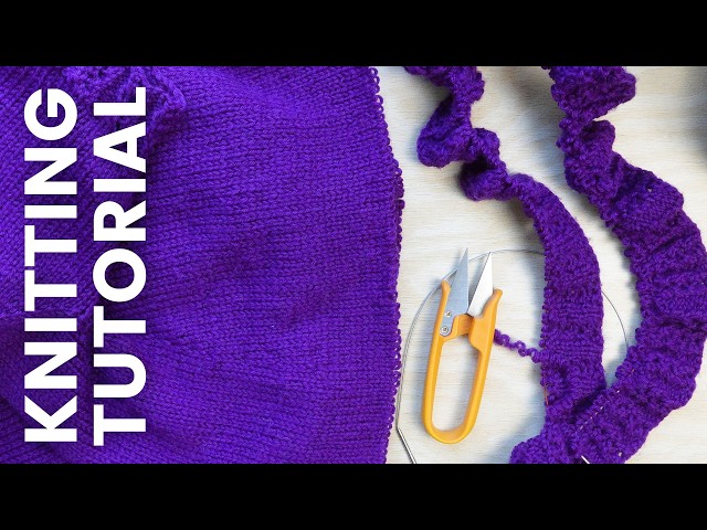 How to Add Length to a Finished Sweater