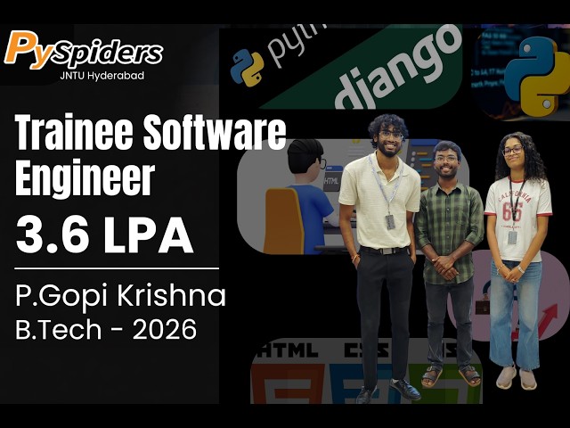 My Placement Journey at Jspiders | Hyderabad JNTU