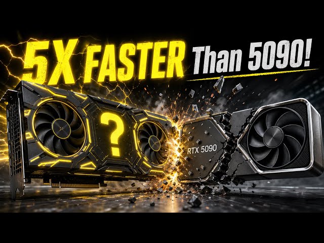 NEW Gaming GPU 5X Faster Than The 5090 is Actually RELEASING!