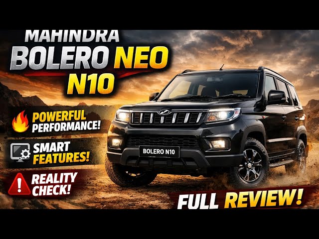 Mahindra Bolero Neo N10 Review | Mileage, Features, Price & Performance🔥🔥