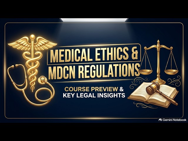 Medical (and Healthcare) Ethics Course Overview for Students and Healthcare Workers