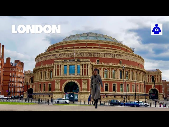London City Tour 🇬🇧 HIGH STREET KENSINGTON to The Albert Memorial | Kensington Walking Tour [4K HDR]