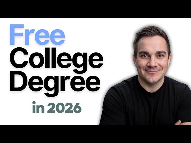 How to Get Free College Tuition in 2026... (The Real Way)