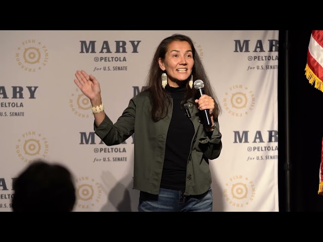 Mary Peltola Delivers Primary Election Night Speech