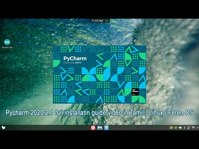 How to install phycharm 2021 2 1 in Linux feren OS full installation guide in Tamil