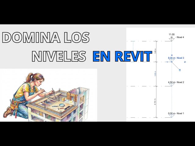 NIVELES en Revit Guía definitiva para principiantes Paso a Paso
