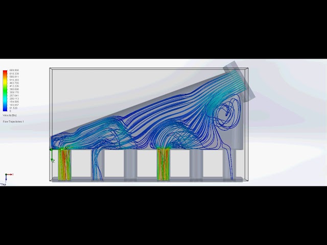 Das Beast E30 turbo intake manifold high res flow simulation