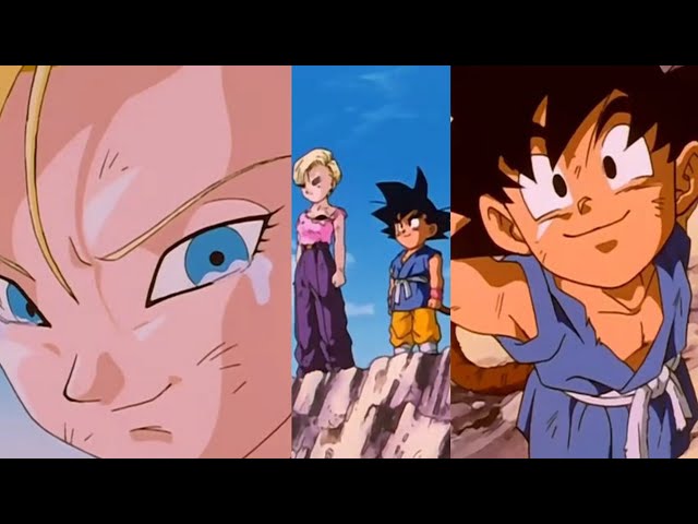 Dragon Ball GT - Android 18 & Goku Become Friends 