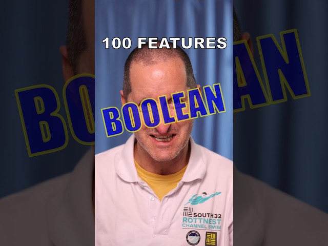 Boolean | 100 Features in 100 days! #database #sql