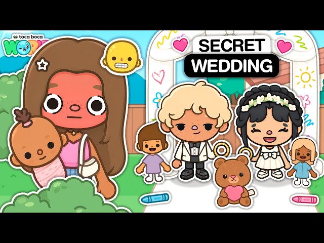 ¡LUKA TUVO UNA BODA SECRETA CON SU AMOR PLATÓNICO!? 😱 (EP 35) | Juego de rol familiar de Toca Lif...