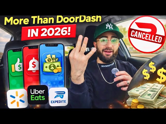 3 Gig Apps That Pay MORE Than DoorDash in 2026! 