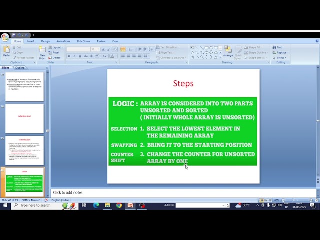 Searching & Sorting Techniques