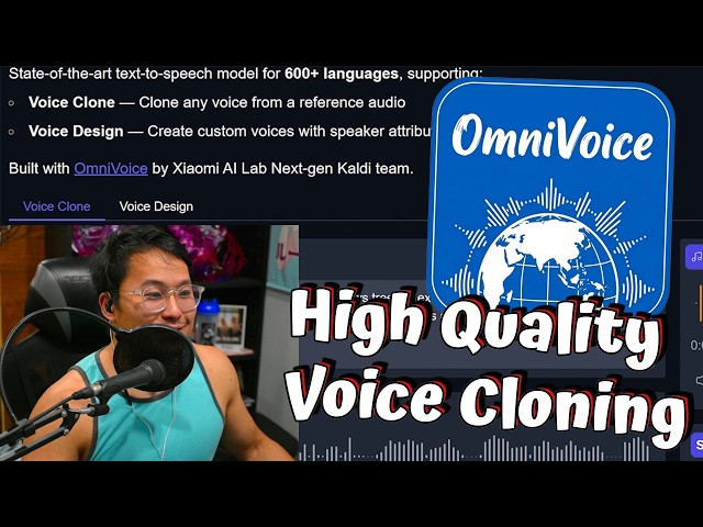 Open Source AI TTS With 600 Languages - Installation and Showcase of Omnivoice