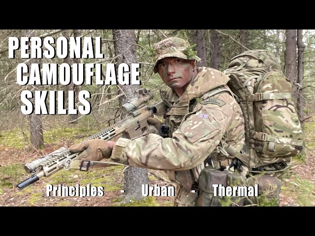 Military Fieldcraft Skills - Personal Camouflage, Thermal, Urban and more