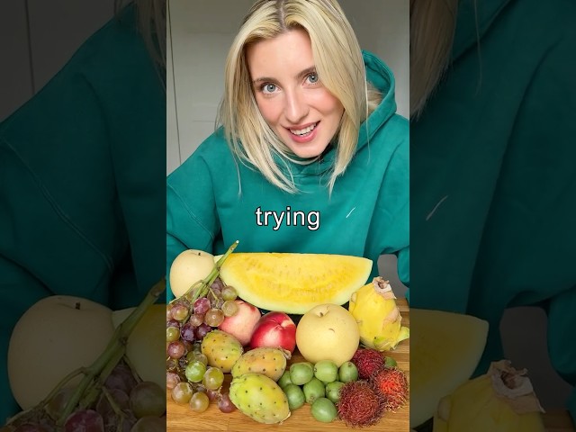 trying the rarest fruits in the world
