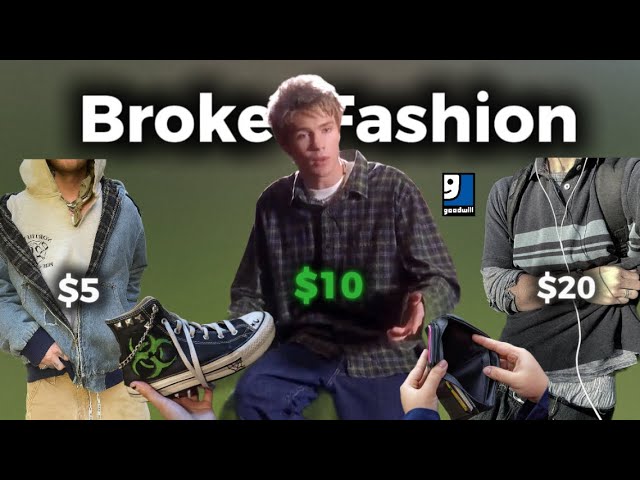 Why Being Broke Is Better For Your Style