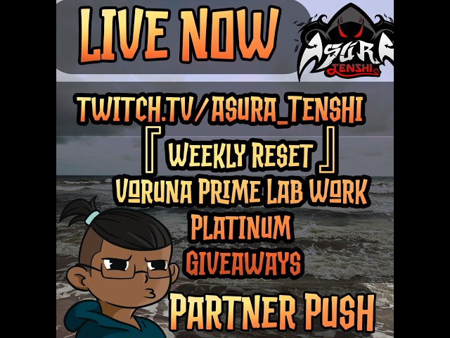 『Weekly Reset』 | Voruna Prime Lab Work & Giveaways | Warframe - Vert