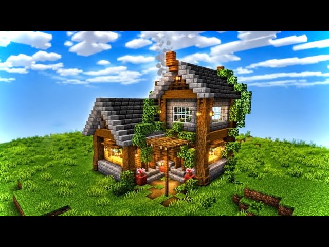 ￼ The BEST cozy Minecraft house ￼tutorial! 