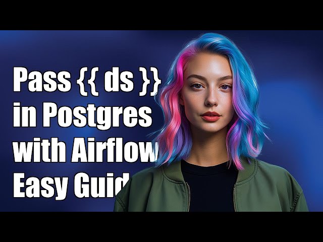 How to Pass {{ ds }} Parameter in PostgresOperator with Apache Airflow