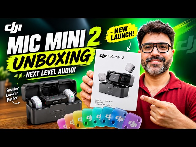 DJI Mic Mini 2 Unboxing: My Honest First Impressions