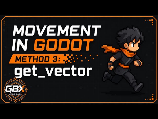Godot 2D Movement | Method 3 (Part 4/4) 💊