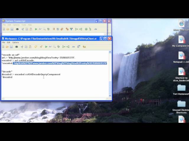 ST 4U 195: URL encode/decode in VA Smalltalk