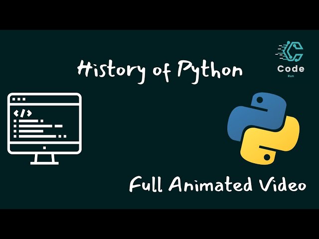 History of Python | Full Animated Video.