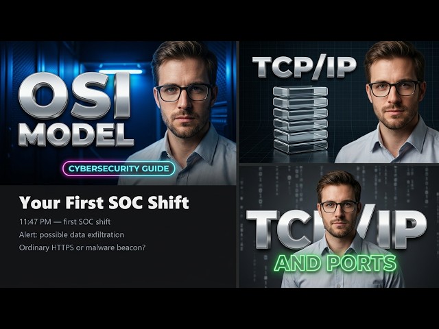 Networking for Cybersecurity OSI Model, TCPIP & Ports Explained