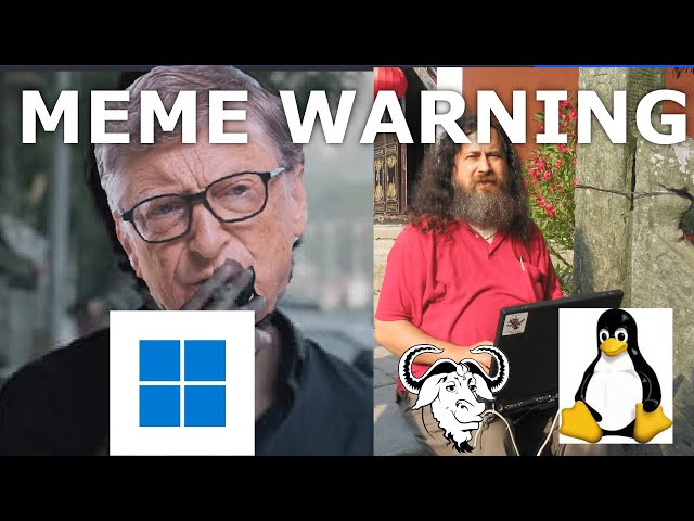 WINDOWS VS LINUX (MEME WARNING)