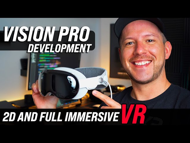 Unity visionOS 2D Windows and FULLY Immersive VR! (Apple Vision Pro Development)