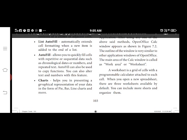 11th Computer Application chapter 7