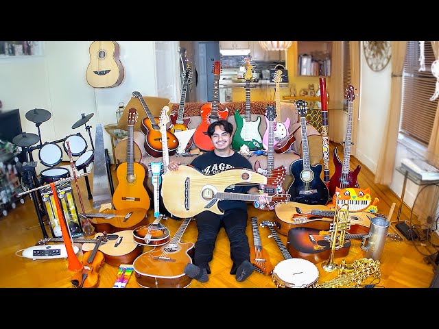 My Entire Instrument Collection