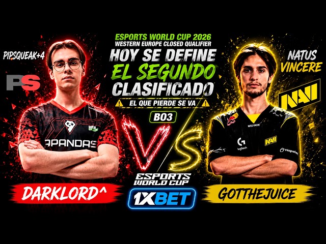 [ES] LGD vs NaVi(BO3) - Esports World Cup 2026: CQ WEU